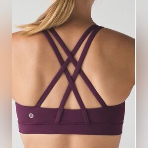 Lululemon Energy Bra | Plum | Size 8